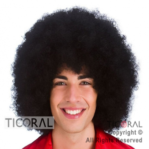 PELUCA AFRO SUPER HS7530-11 NEGRA x 1